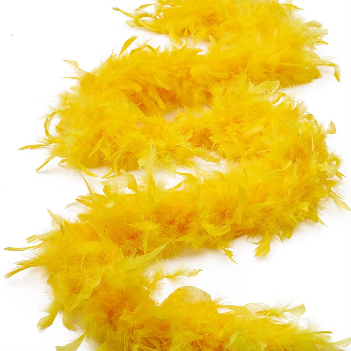 Chandelle Feather Boa - Medium Weight - Gold - Chandelle Boa