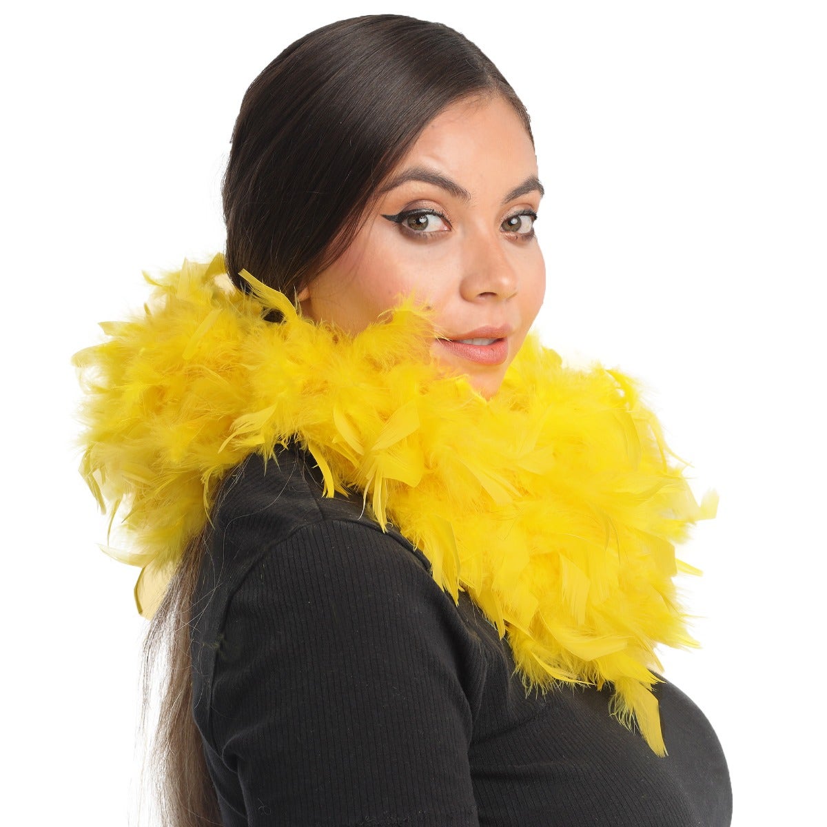 Chandelle Feather Boa - Medium Weight - Gold - Chandelle Boa