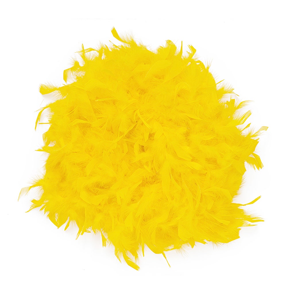 Chandelle Feather Boa - Medium Weight - Gold - Chandelle Boa