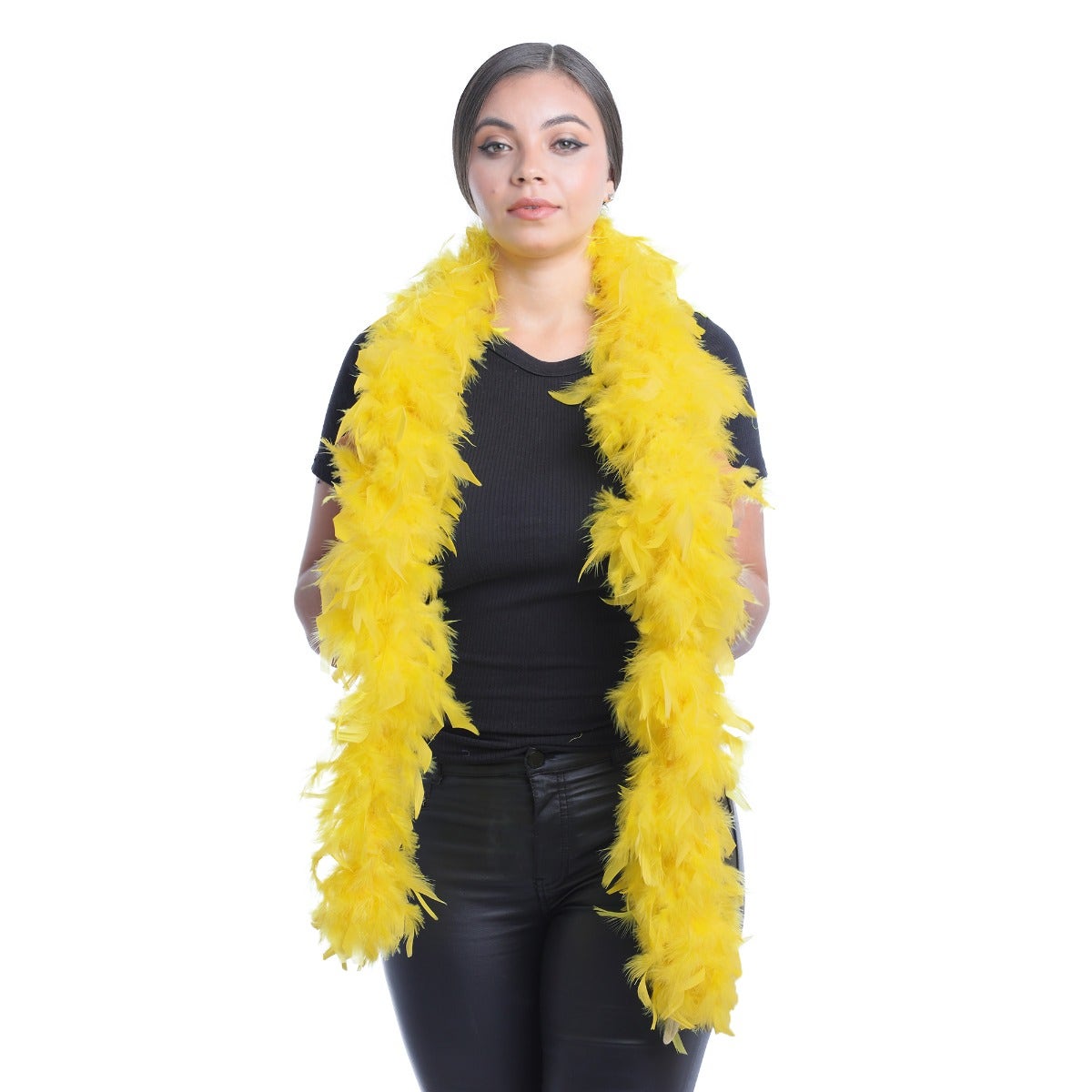 Chandelle Feather Boa - Medium Weight - Gold - Chandelle Boa