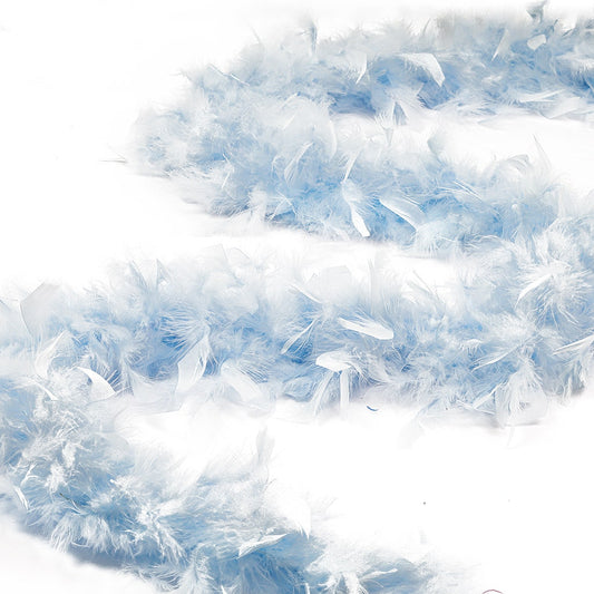 Chandelle Feather Boa - Medium Weight - Light Blue - Chandelle Boa