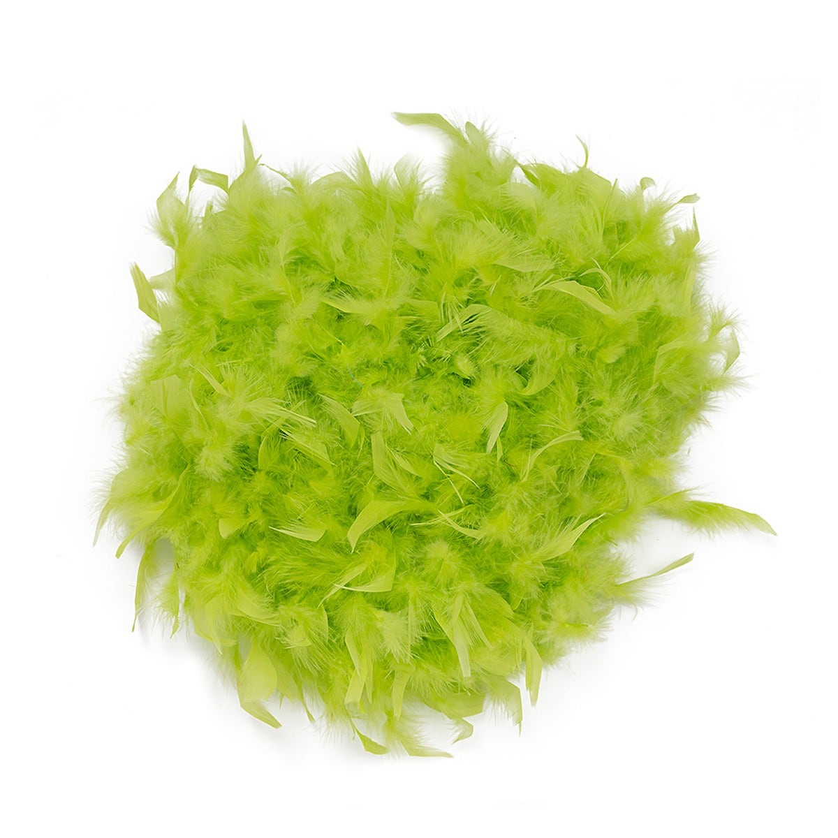 Chandelle Feather Boa - Medium Weight - Lime - Chandelle Boa