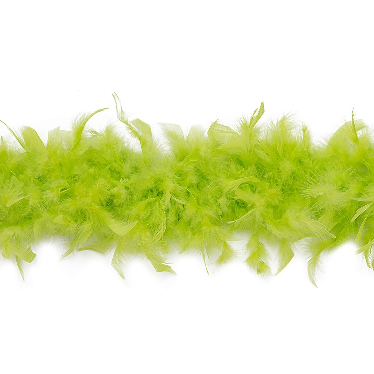 Chandelle Feather Boa - Medium Weight - Lime - Chandelle Boa