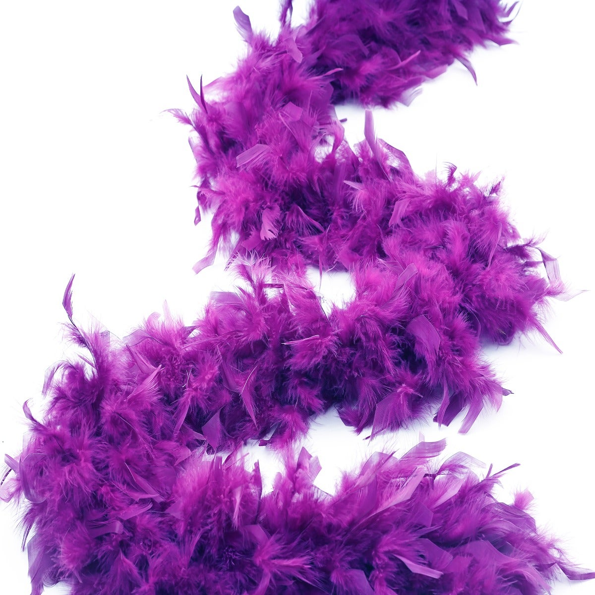 Chandelle Feather Boa - Medium Weight - Purple - Chandelle Boa