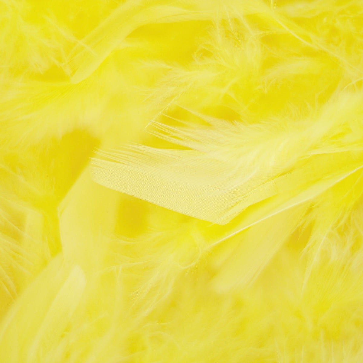 Chandelle Feather Boa - Medium Weight - Yellow - Chandelle Boa