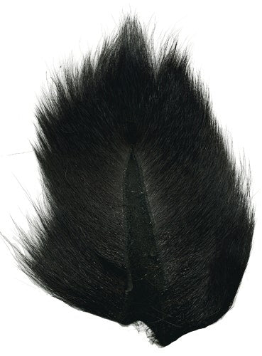 Deer Tails; Medium - Black - Feathers