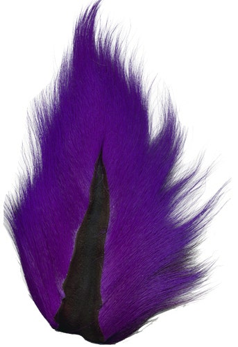 Deer Tails; Medium - Dark Lilac - Feathers