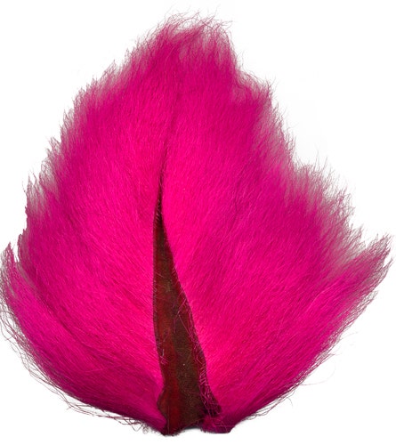 Deer Tails; Medium - Flourescent Fuchsia - Feathers