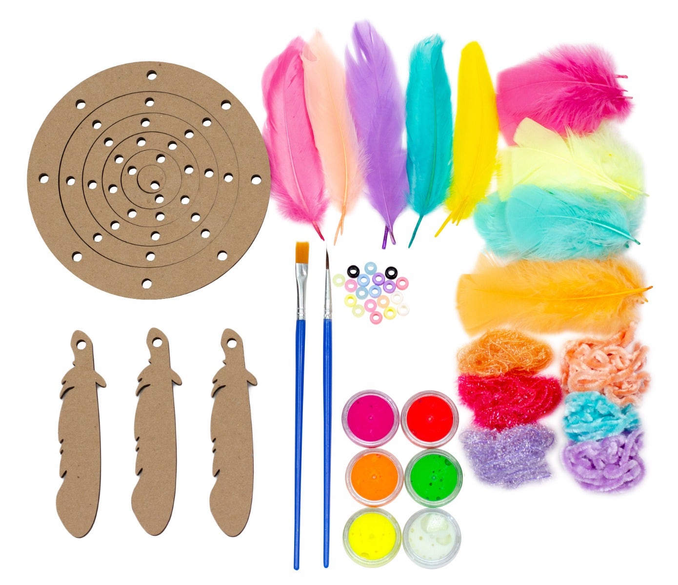 Dream Catcher Kit - Cakemix - Feathers