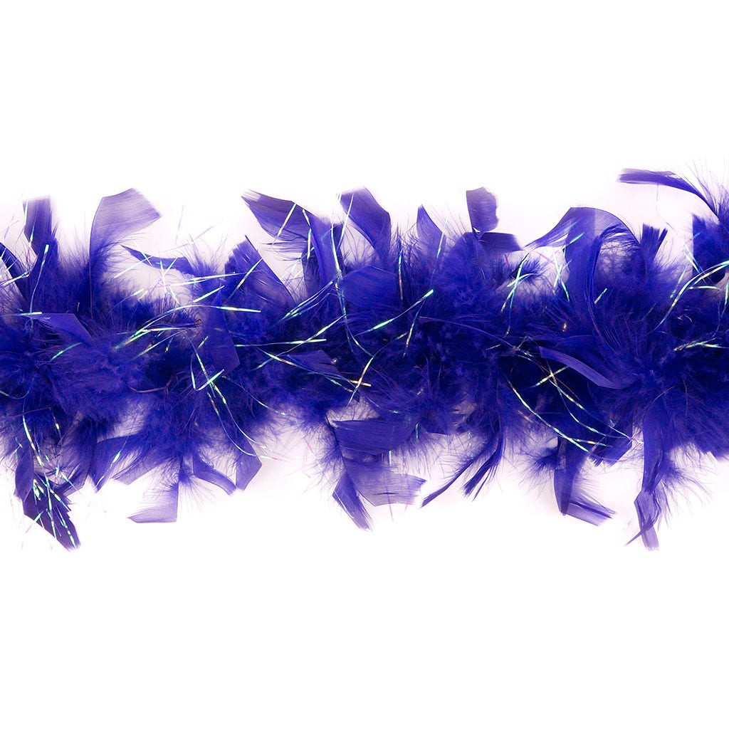 Dress Up Feather Boa for Little Girls - Regal/Opal Lurex - Chandelle Boa