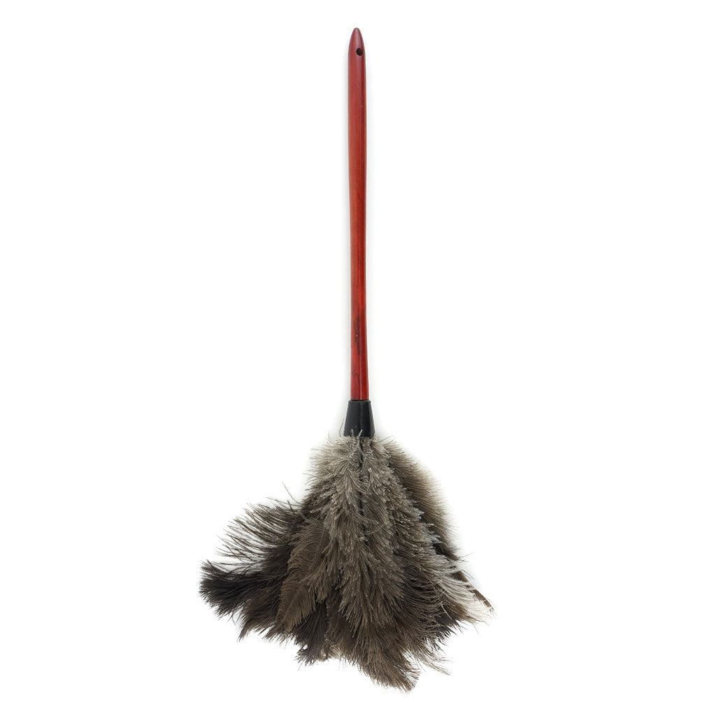 Feather Duster-Wooden Handle Natural - Feathers