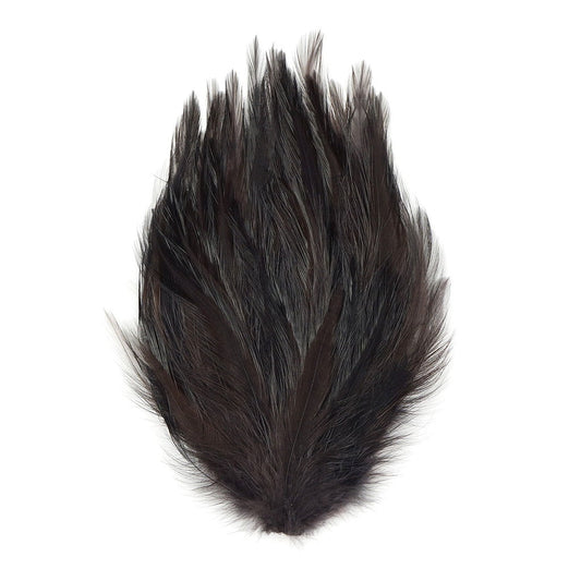 Feather Hackle Pads Dyed - Brown - Feathers