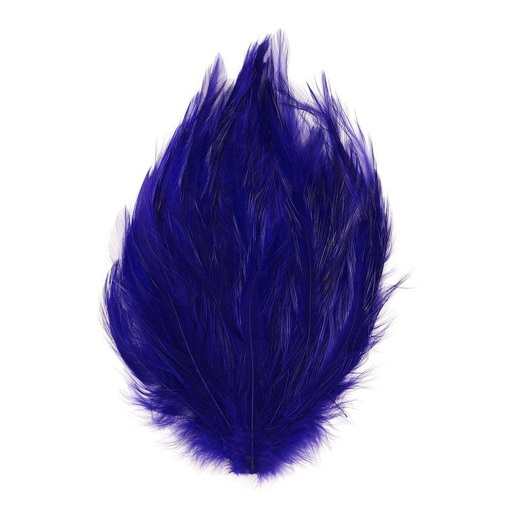 Feather Hackle Pads Dyed - Regal - Feathers