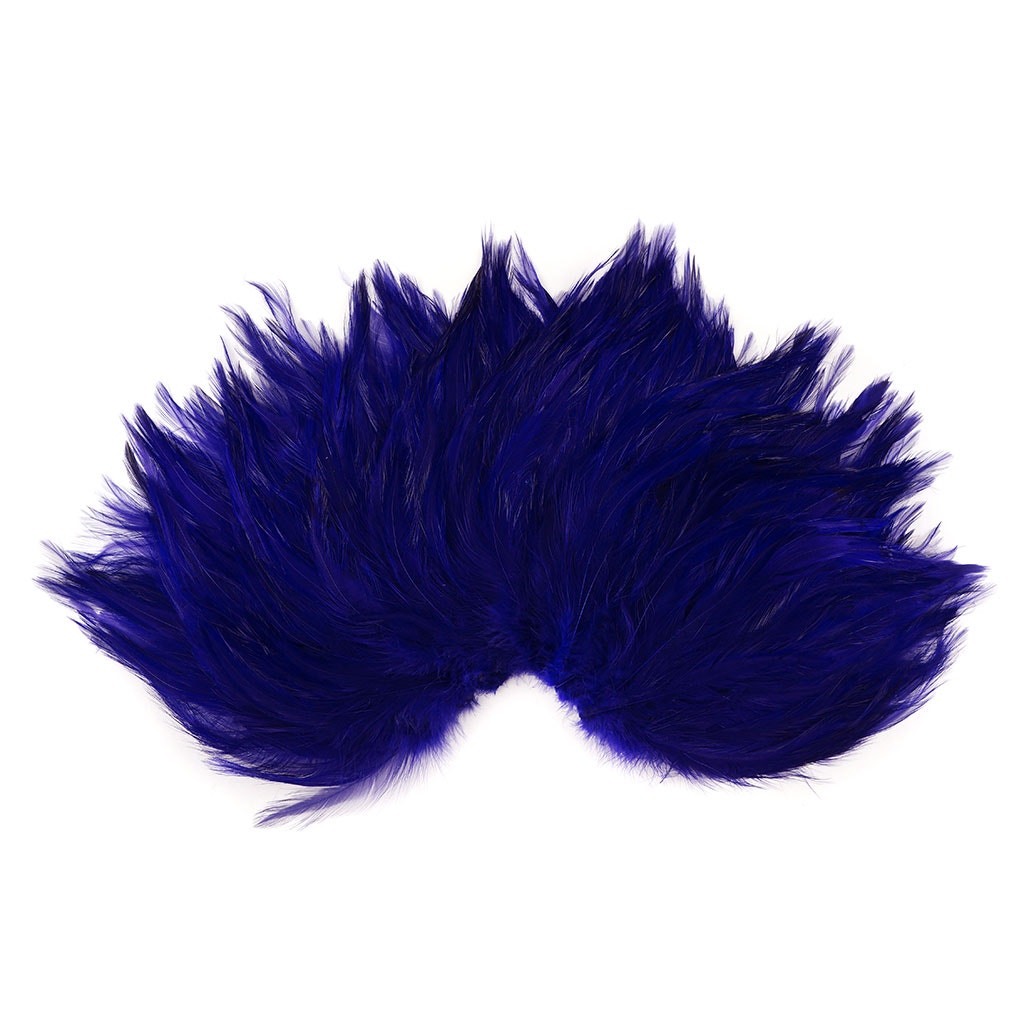 Feather Hackle Pads Dyed - Regal - Feathers