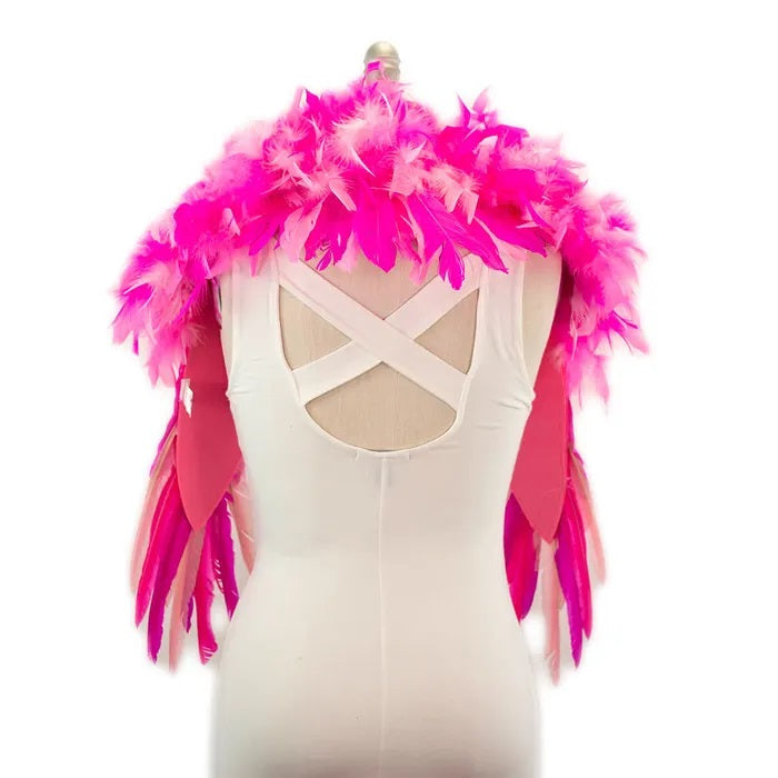 Feather Shrug - Flamingo Pink - Shrug