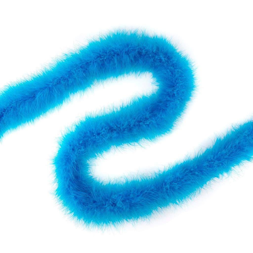 Full Marabou Feather Boa - Dark Turquoise - Marabou Boa