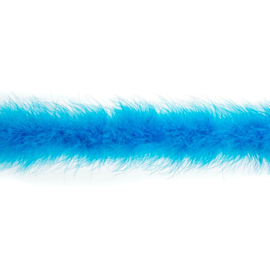 Full Marabou Feather Boa - Dark Turquoise - Marabou Boa