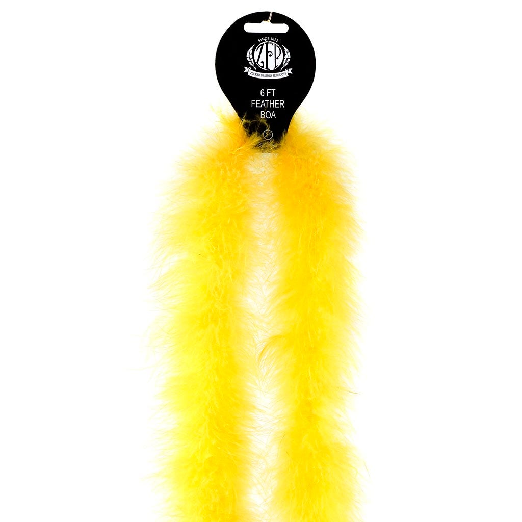 Full Marabou Feather Boa - Gold - Marabou Boa