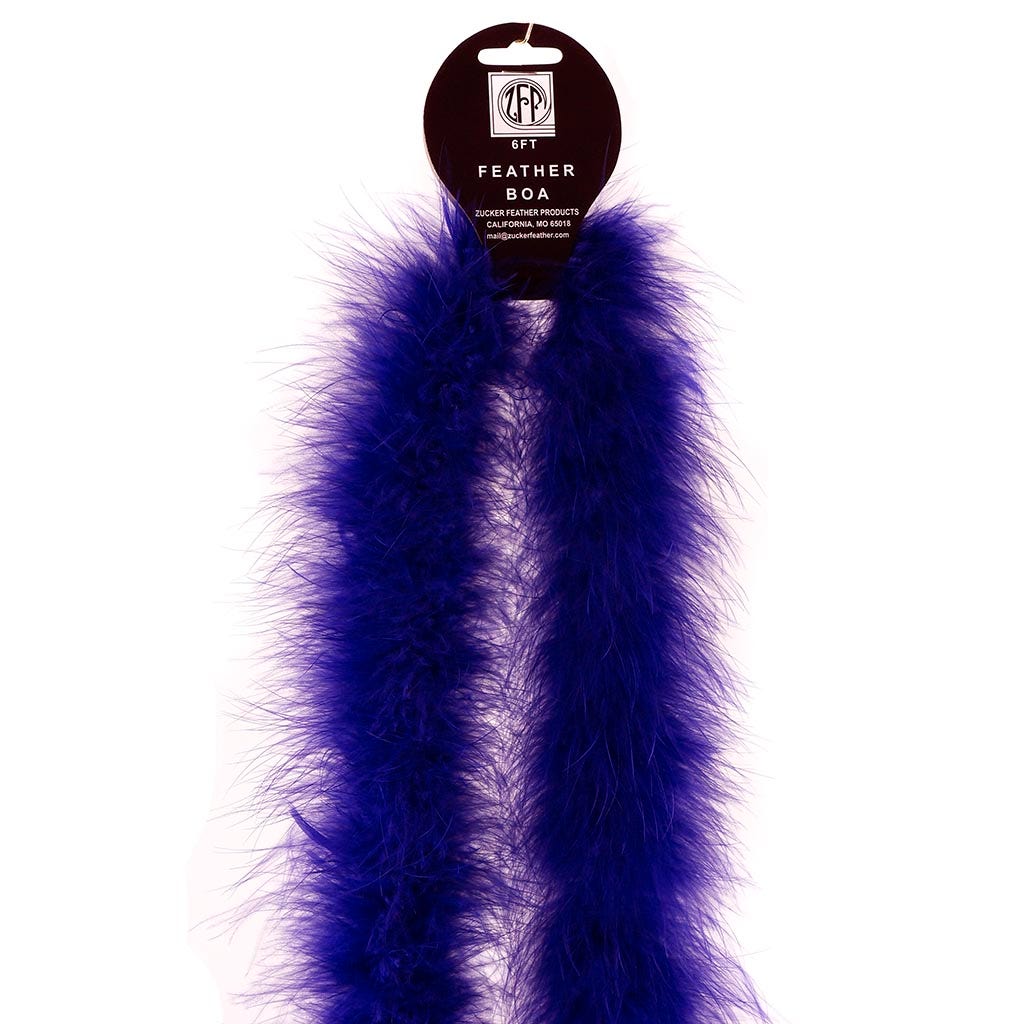 Full Marabou Feather Boa - Regal - Marabou Boa