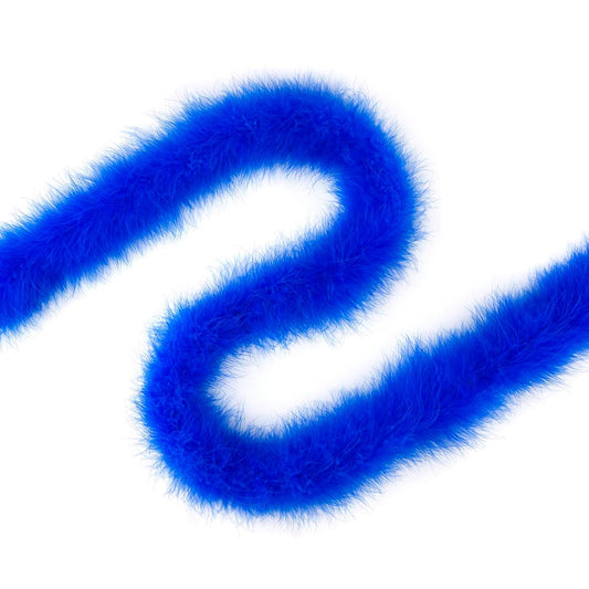 Full Marabou Feather Boa - Royal - Marabou Boa