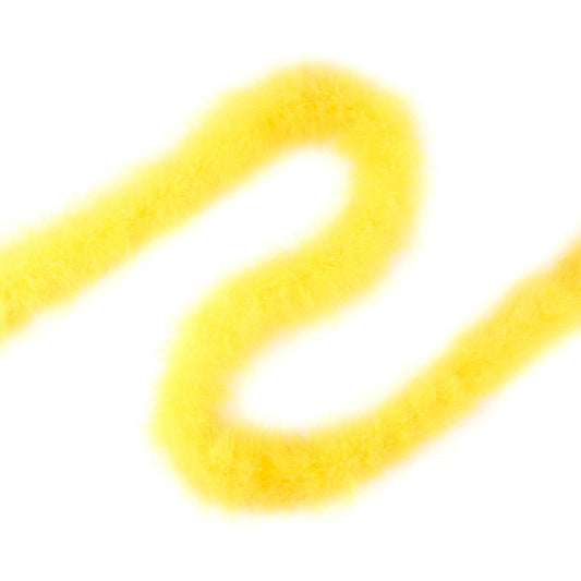 Full Marabou Feather Boa - Yellow - Marabou Boa