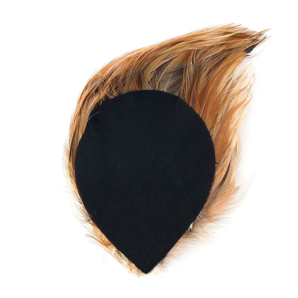 Furnace Hackle Feather Pads - Natural - Feathers