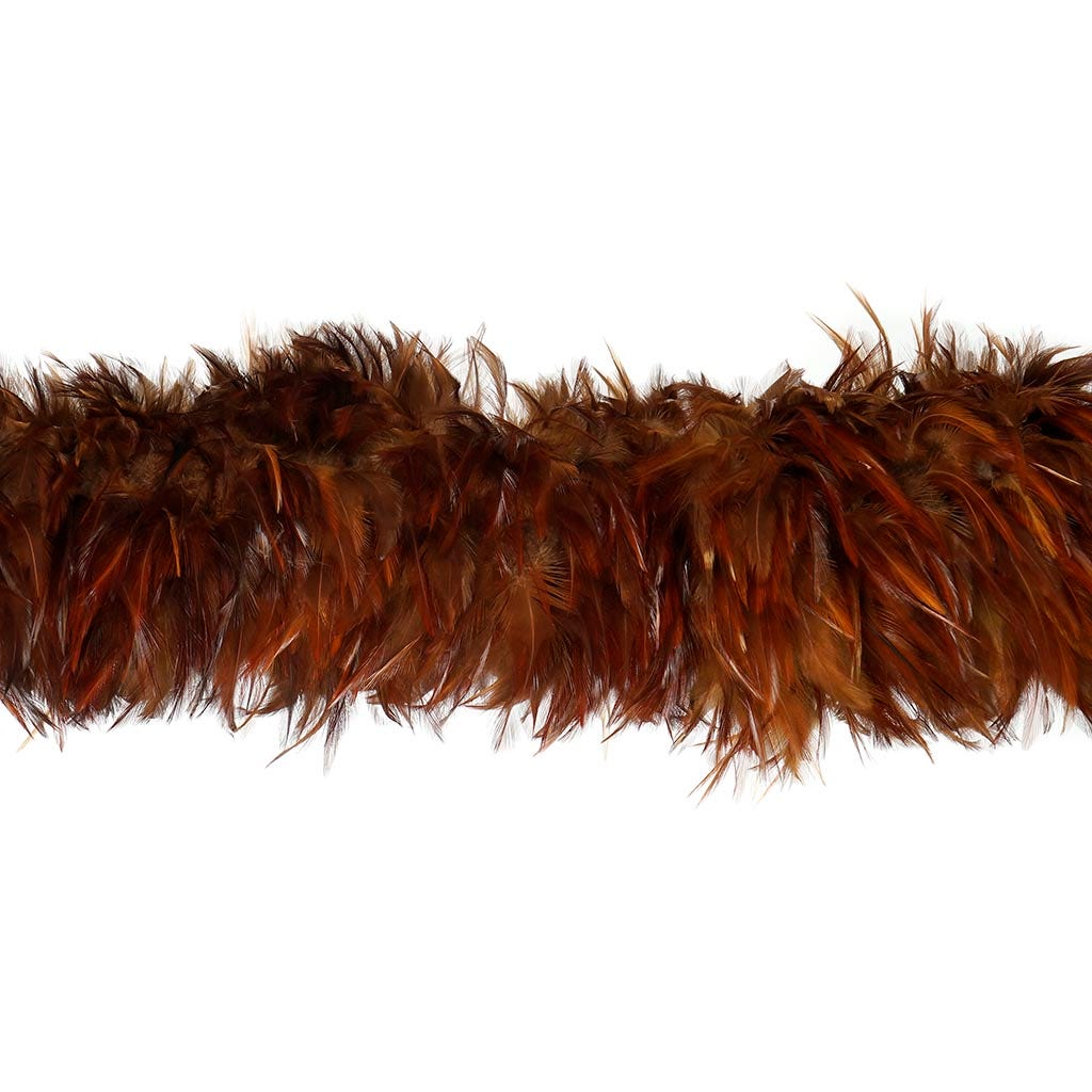 Furnace Rooster Feather Boa - Natural - Rooster Boa