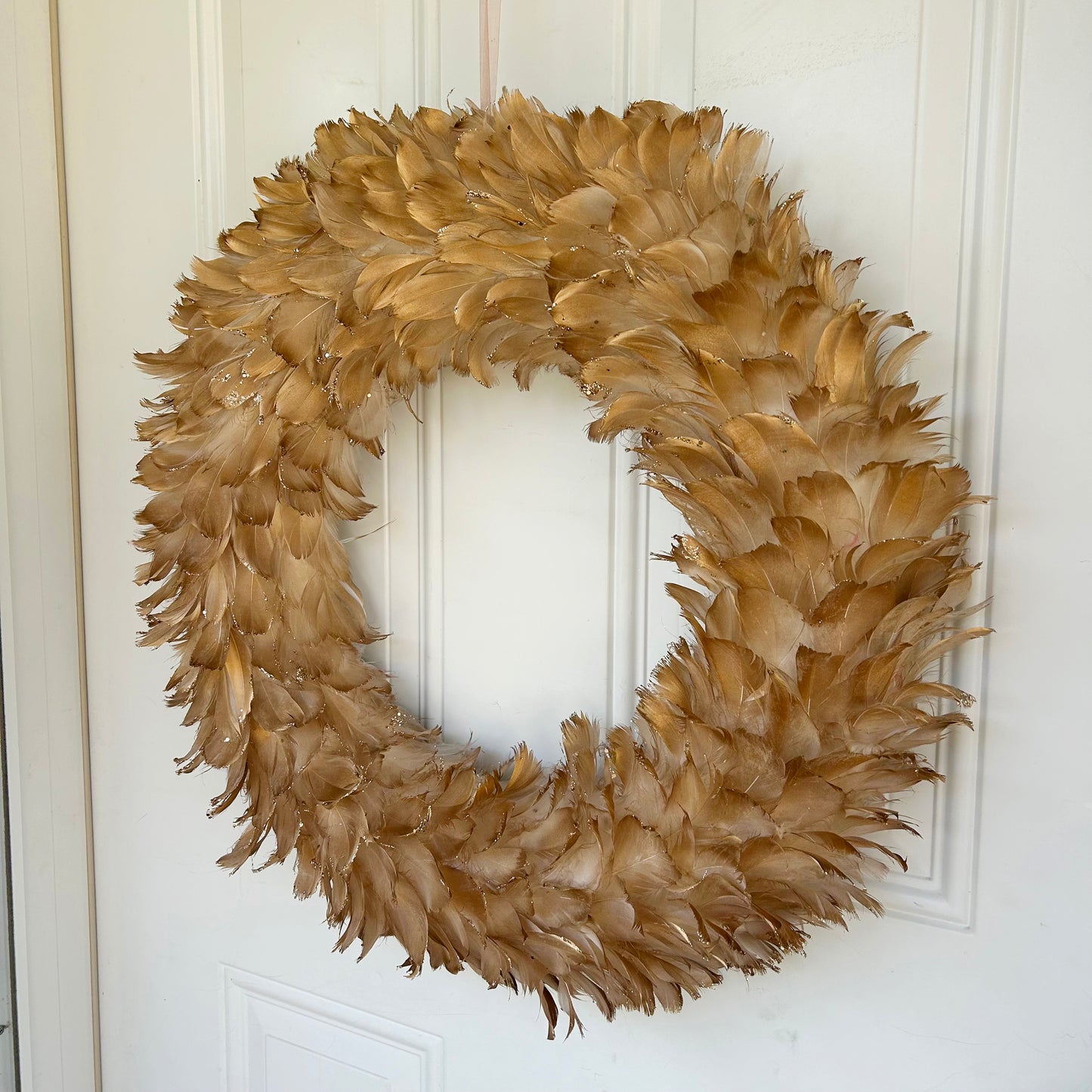 Gold Christmas Wreath