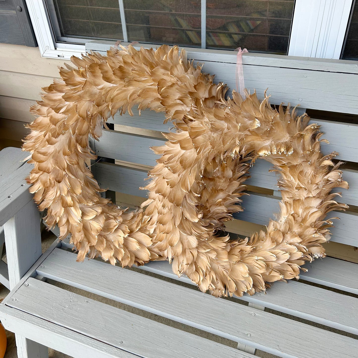 Gold Christmas Wreath