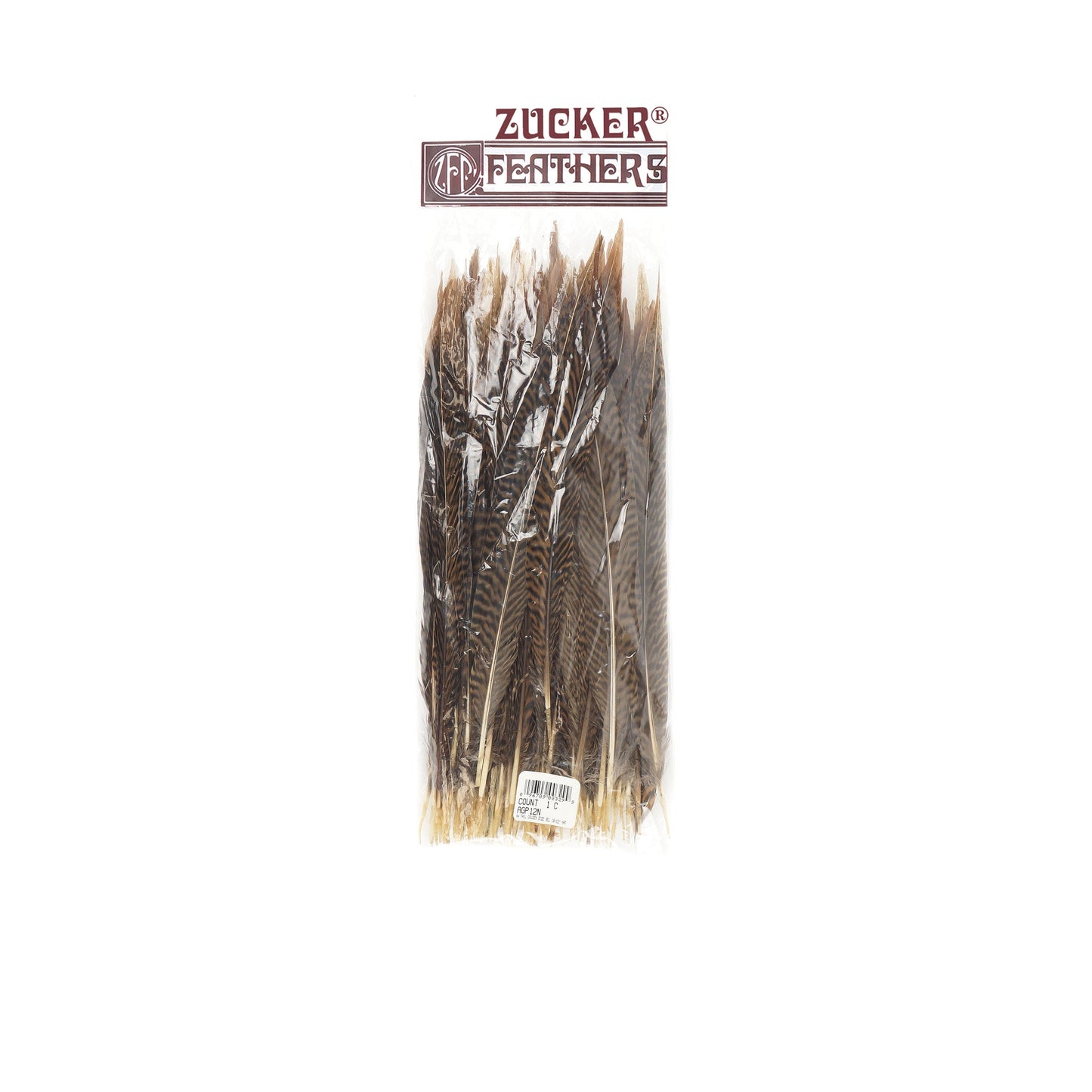 Golden Pheasant Tails Natural - 10 -12’’ - Feathers