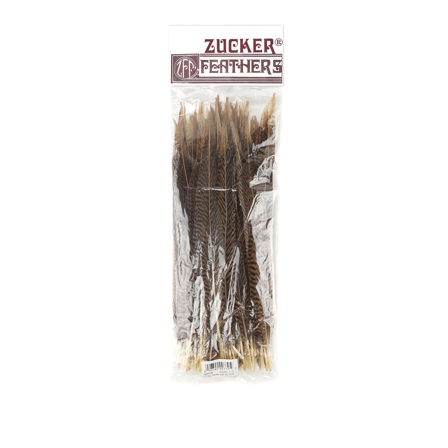 Golden Pheasant Tails Natural - 12 - 14’’ - Feathers