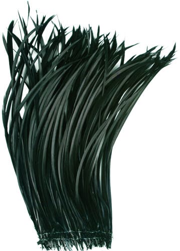 Goose Biot Feathers-Dyed - Black - Feathers