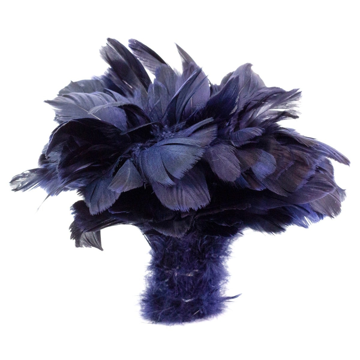 Goose Nagorie Dyed Feathers -Navy - Feathers