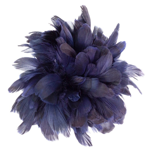 Goose Nagorie Dyed Feathers -Navy - Feathers