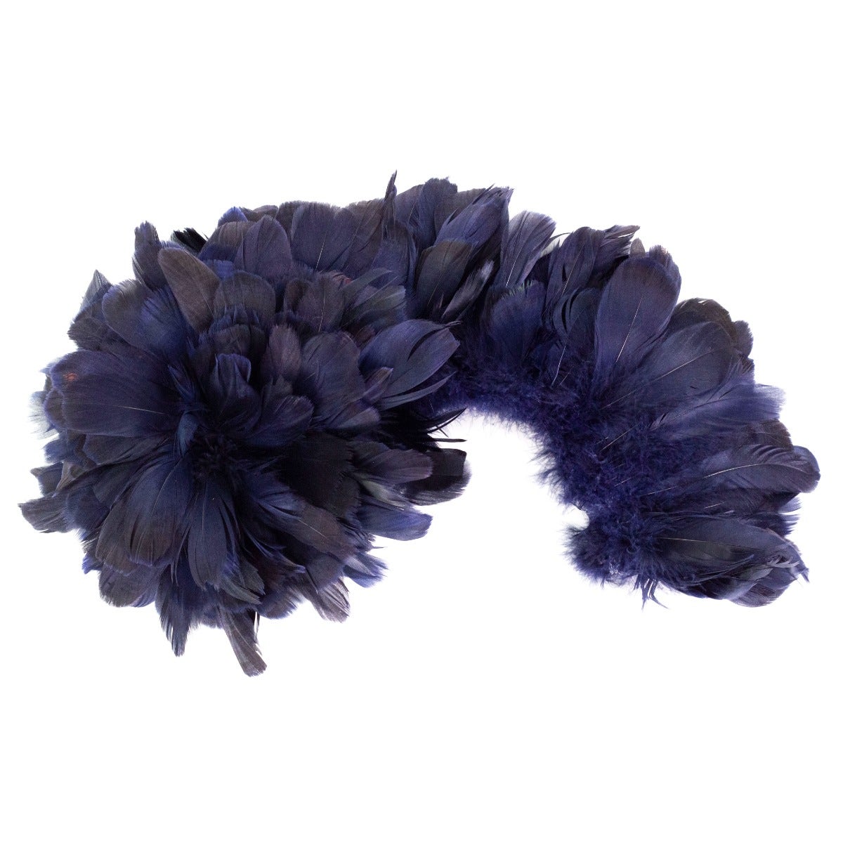 Goose Nagorie Dyed Feathers -Navy - Feathers