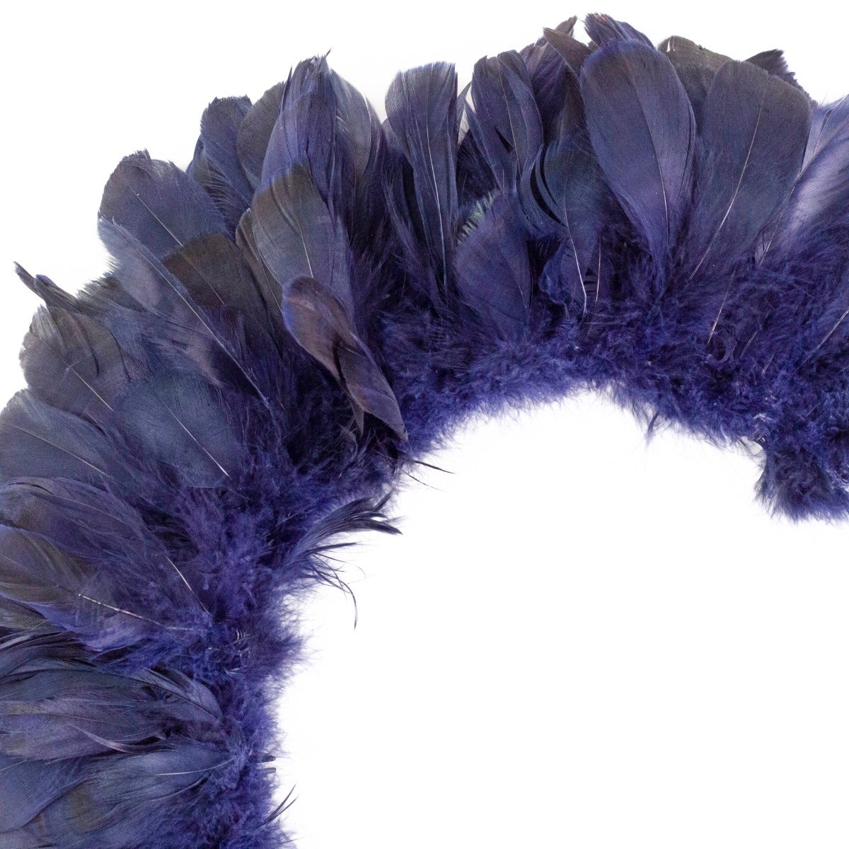 Goose Nagorie Dyed Feathers -Navy - Feathers