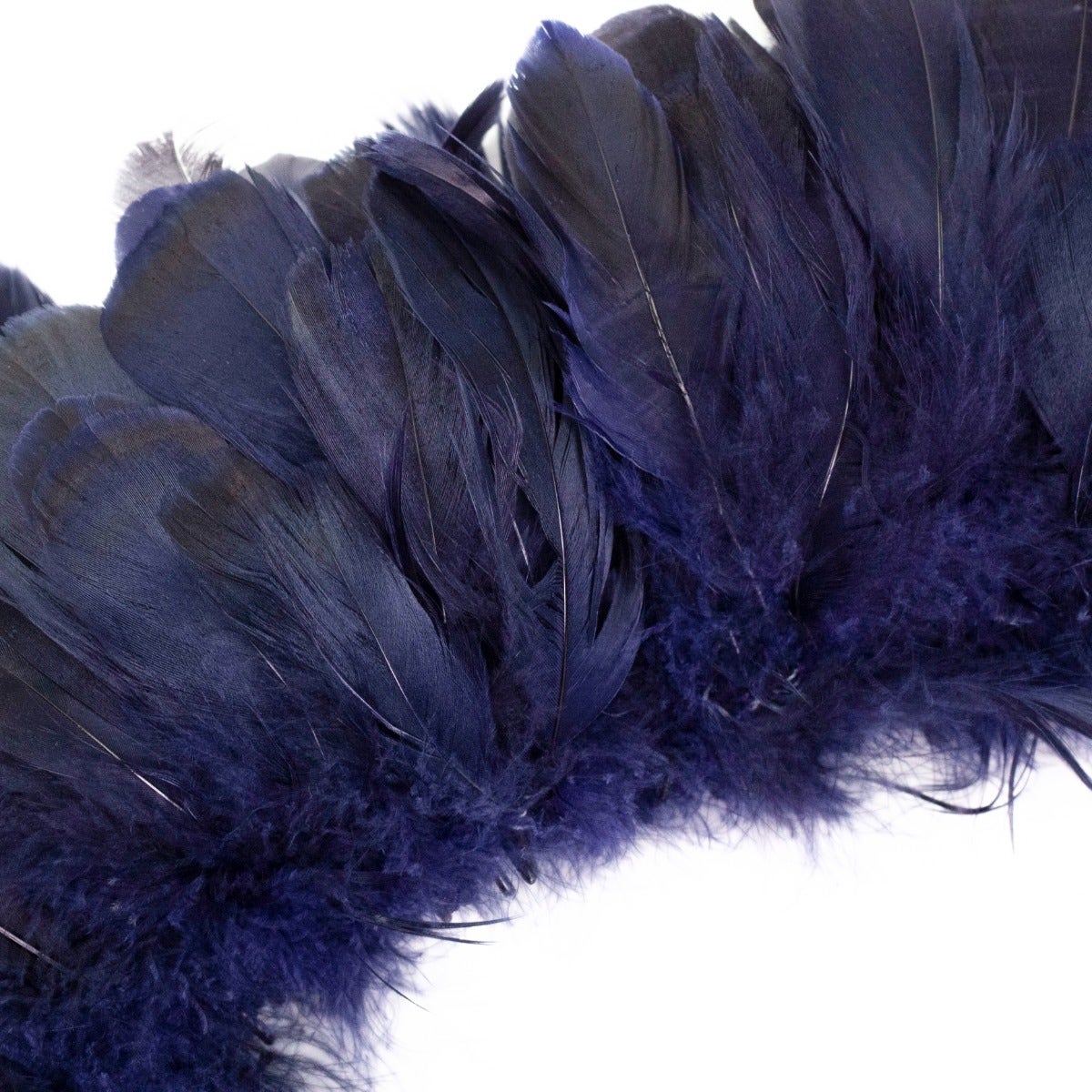 Goose Nagorie Dyed Feathers -Navy - Feathers