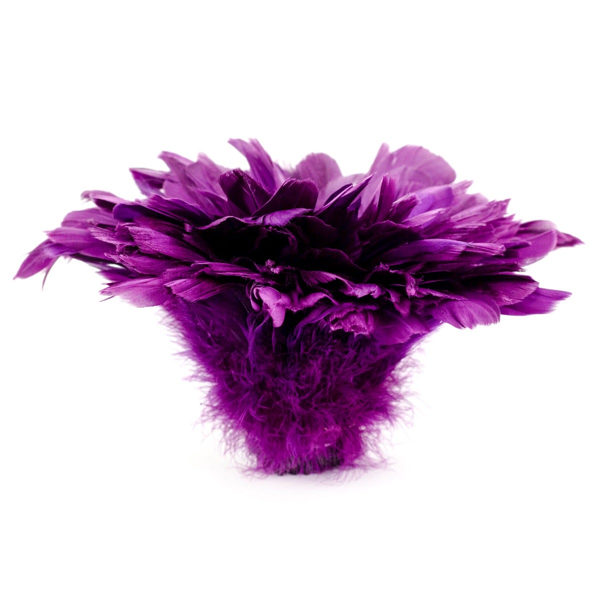 Goose Nagorie Dyed Feathers -Purple - Feathers