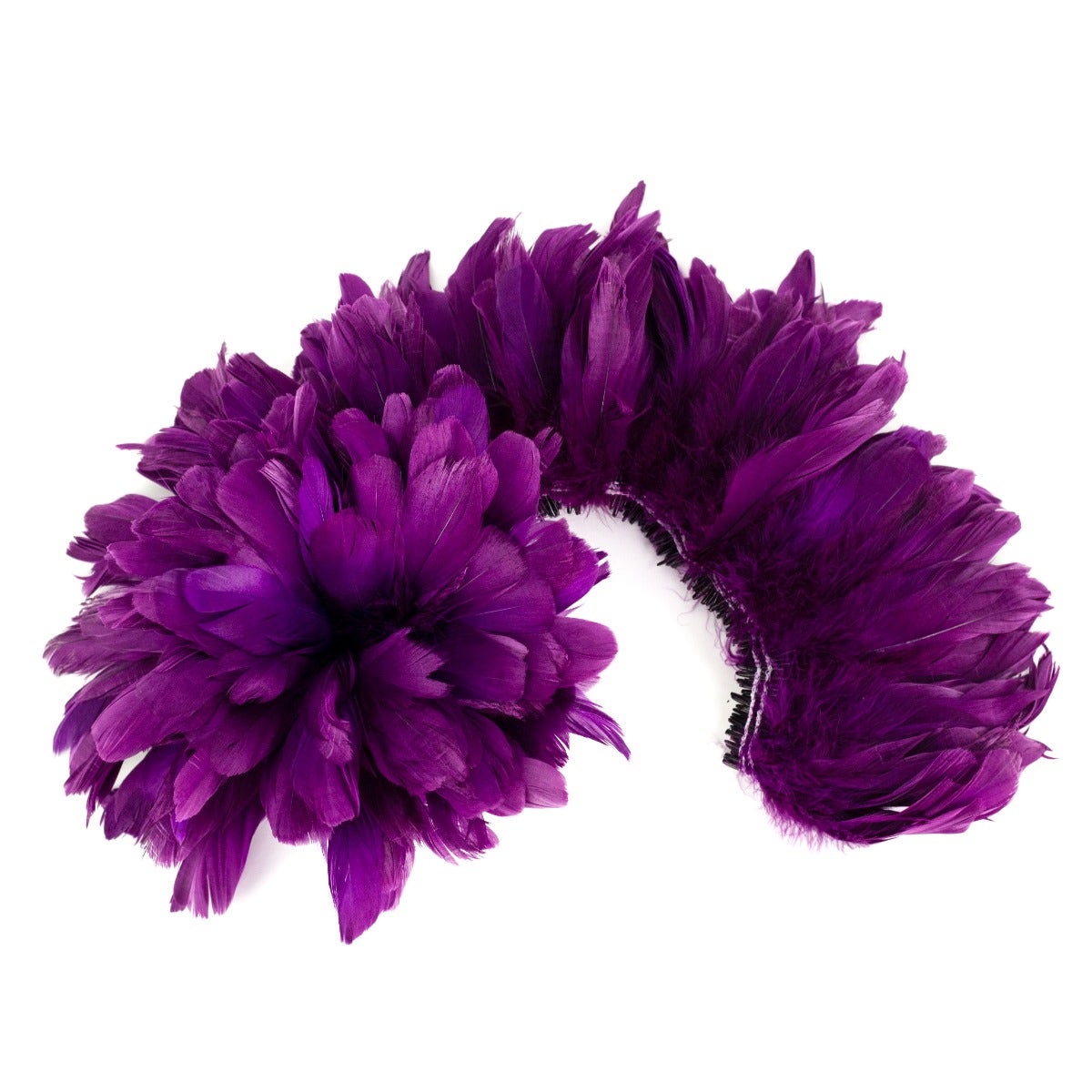 Goose Nagorie Dyed Feathers -Purple - Feathers