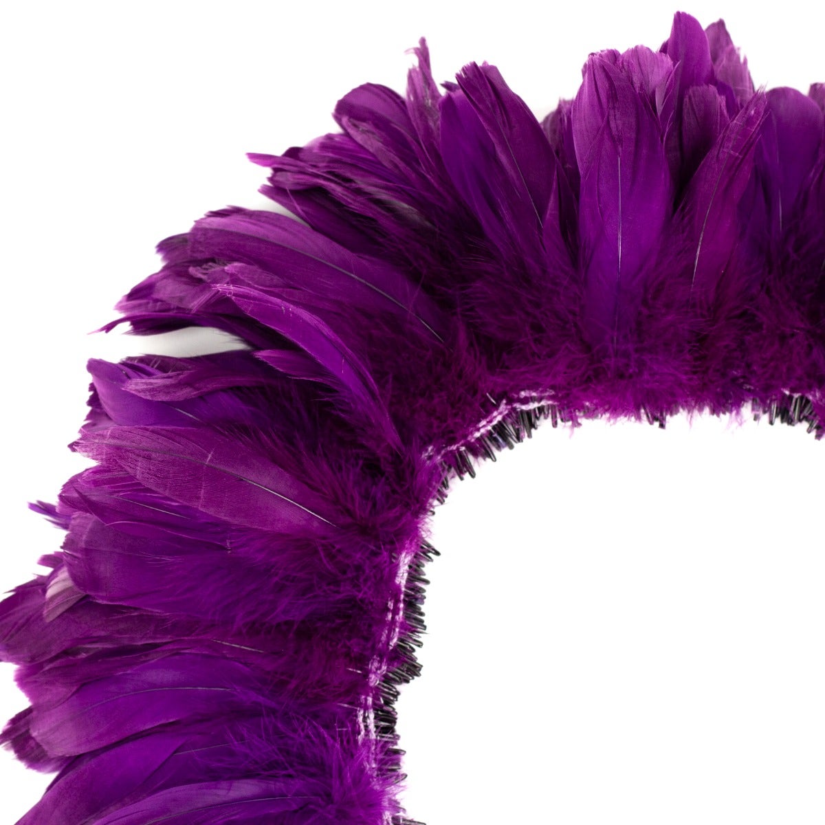 Goose Nagorie Dyed Feathers -Purple - Feathers