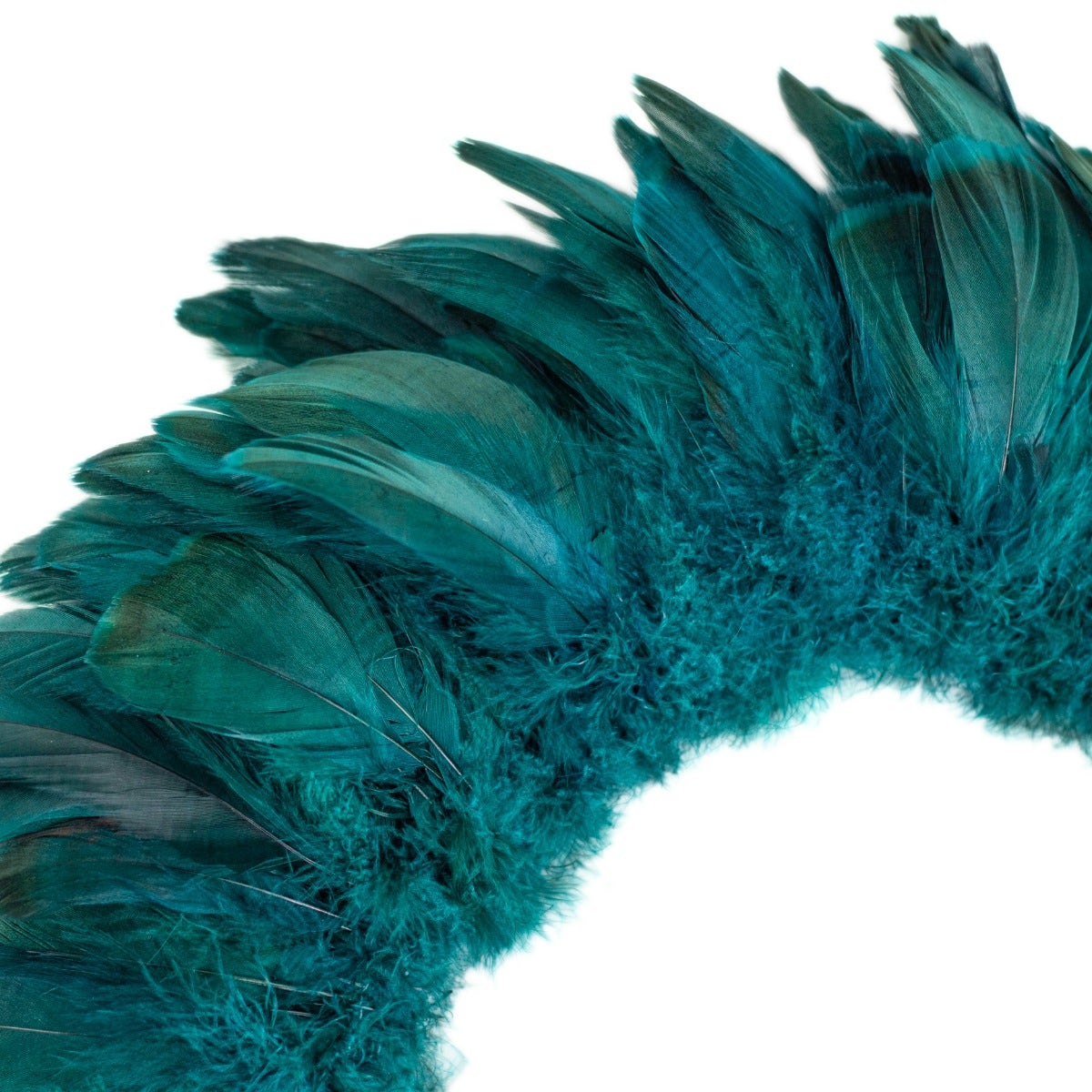 Goose Nagorie Dyed Feathers -Teal - Feathers