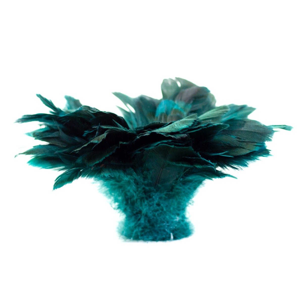 Goose Nagorie Dyed Feathers -Teal - Feathers