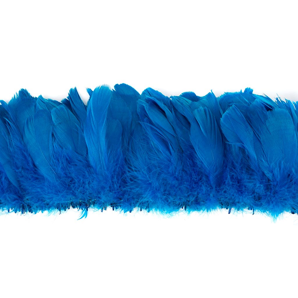 Goose Nagorie Feathers Dyed - Dark Turquoise - Feathers