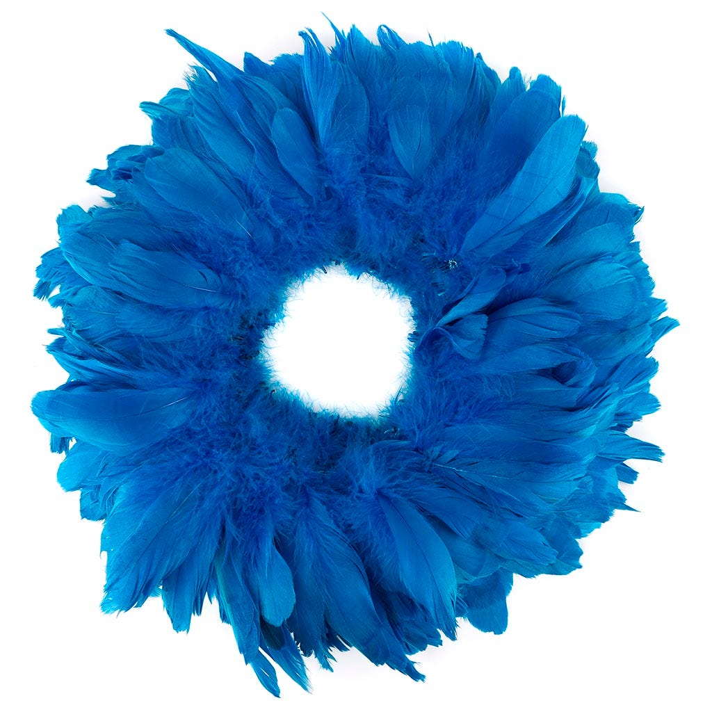 Goose Nagorie Feathers Dyed - Dark Turquoise - Feathers