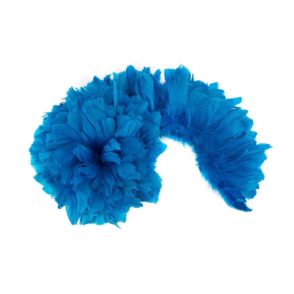 Goose Nagorie Feathers Dyed - Dark Turquoise - Feathers