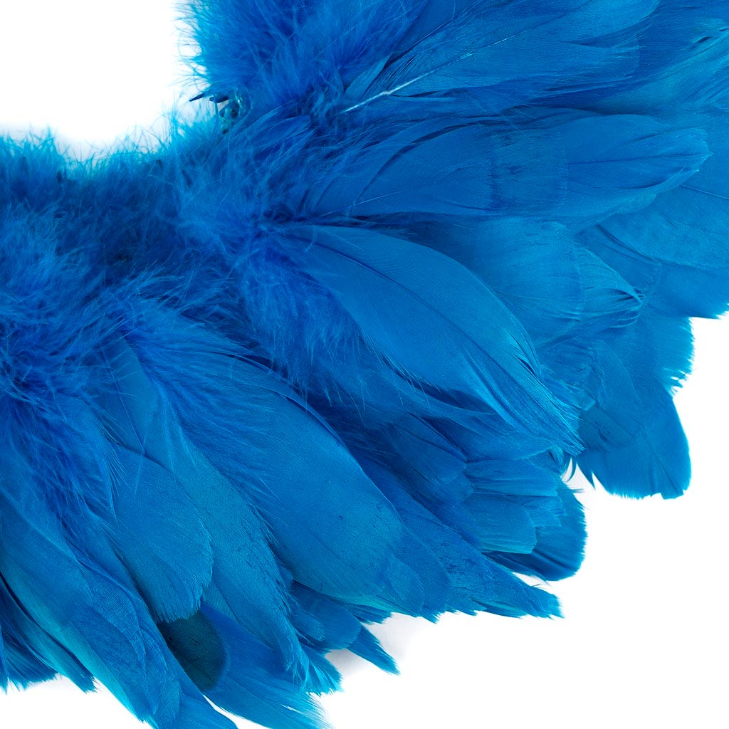 Goose Nagorie Feathers Dyed - Dark Turquoise - Feathers