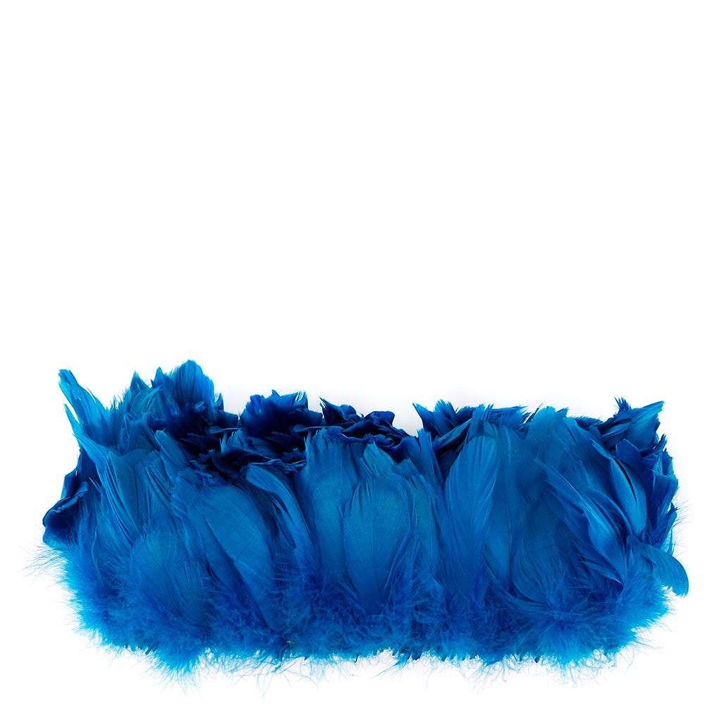 Goose Nagorie Feathers Dyed - Dark Turquoise - Feathers