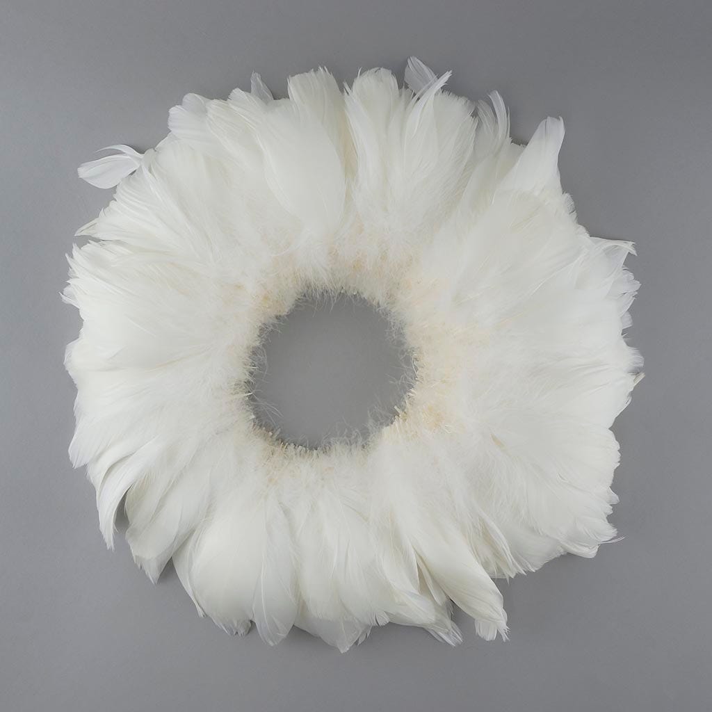 Goose Nagorie Feathers Dyed - White - Feathers