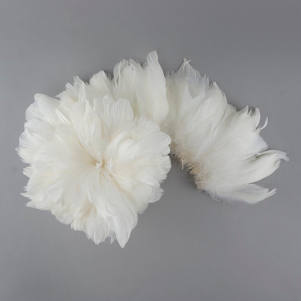 Goose Nagorie Feathers Dyed - White - Feathers