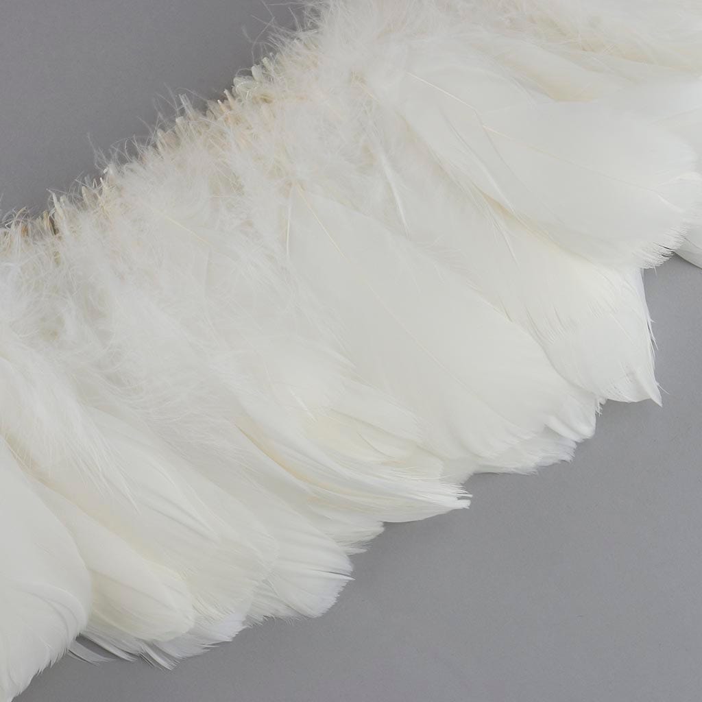 Goose Nagorie Feathers Dyed - White - Feathers